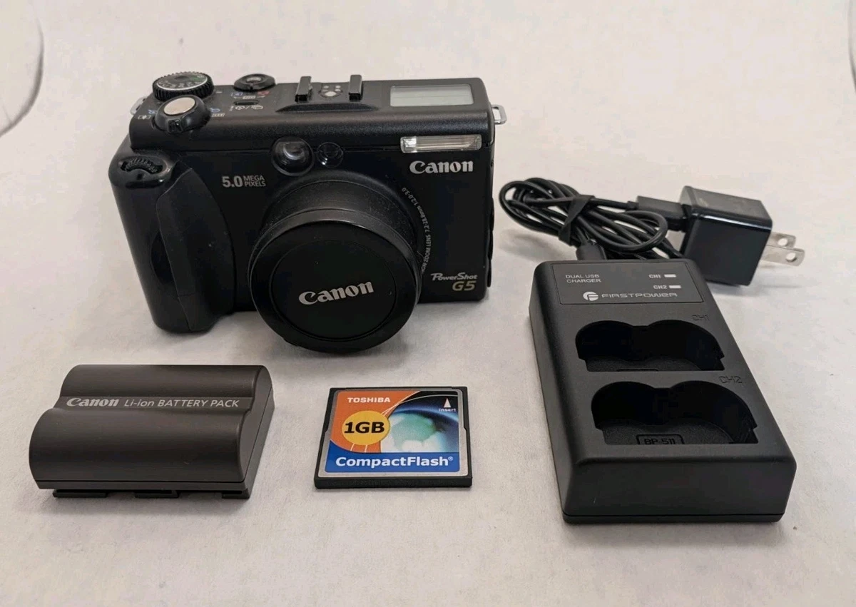 Canon PowerShot G5 Digital Cameras for Sale | Shop New & Used