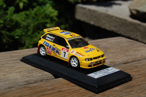 1/43 TRANSKIT SEAT IBIZA KIT CAR , RALLY BOUCLES SPA 1999, DUEZ HANDMADE - Foto 2 di 4