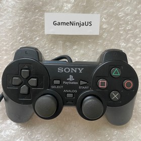Sony PS2 Wired Controller OEM DualShock 2 PlayStation 2 AUTHENTIC US FAST SHIP
