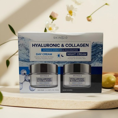 Deep Hydration | Hyaluronic & Collagen Duo Cream by Skin Aesthetics - 1.7 fl oz