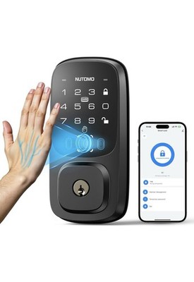 Palm Vein Smart Door Lock Keyless Entry Digital Keyapd Deadbolt Built-in Wi-Fi