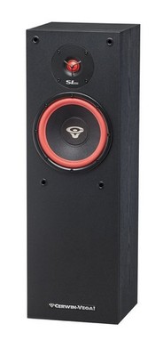 Cerwin Vega Mobile CV SL Series 8'' 2-Way Floor Speaker - SL-8 8 inches, Black 