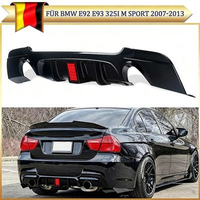 Sport-Performance Heckdiffusor Schwarz für BMW E92 E93 335i 335d M-Paket