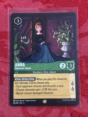 Lorcana Shimmering Skies - Anna - Diplomatic Queen 85/204