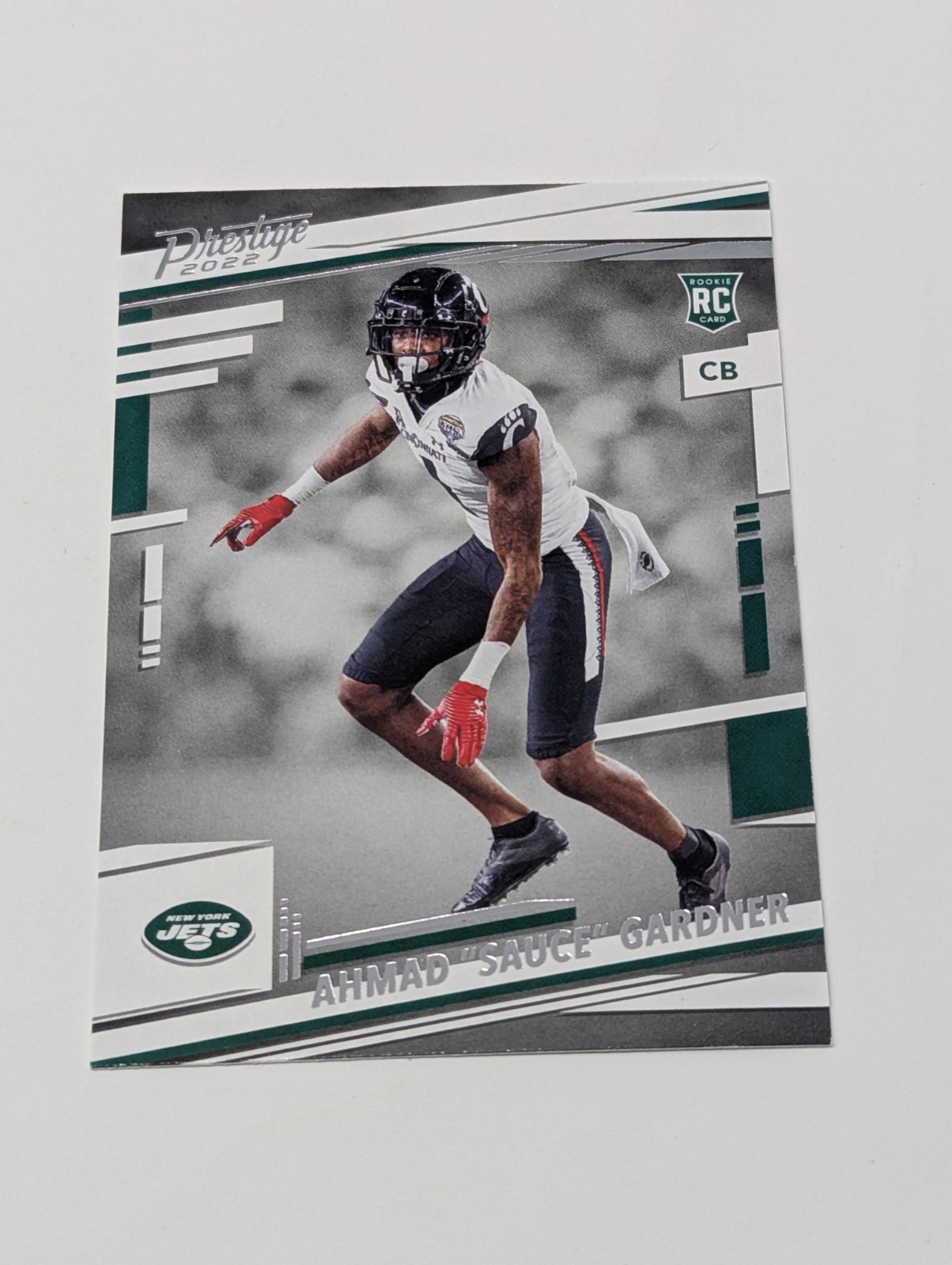 2022 Panini Prestige Football Ahmad "Sauce" Gardner Rookie Card RC #378