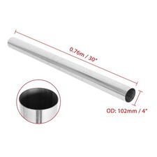 4102mm Od Straight Exhaust Pipe Tube Piping 30 Length T304 Stainless Steel 4102mm Od Straight Exhaust Pipe Tube Piping 30 Length T304 Stainless Steel