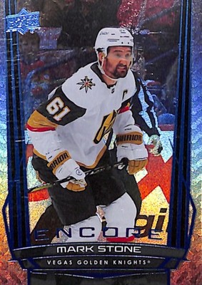 Mark Stone 2025-26 Upper Deck Series 1 Encore Blue E-25 Vegas Golden Knights
