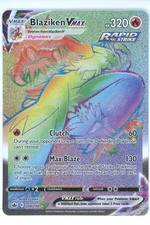 Blaziken VMAX Pokémon 2021 SWSH Chilling Reign Rainbow Rare 200/198 NM on eBay