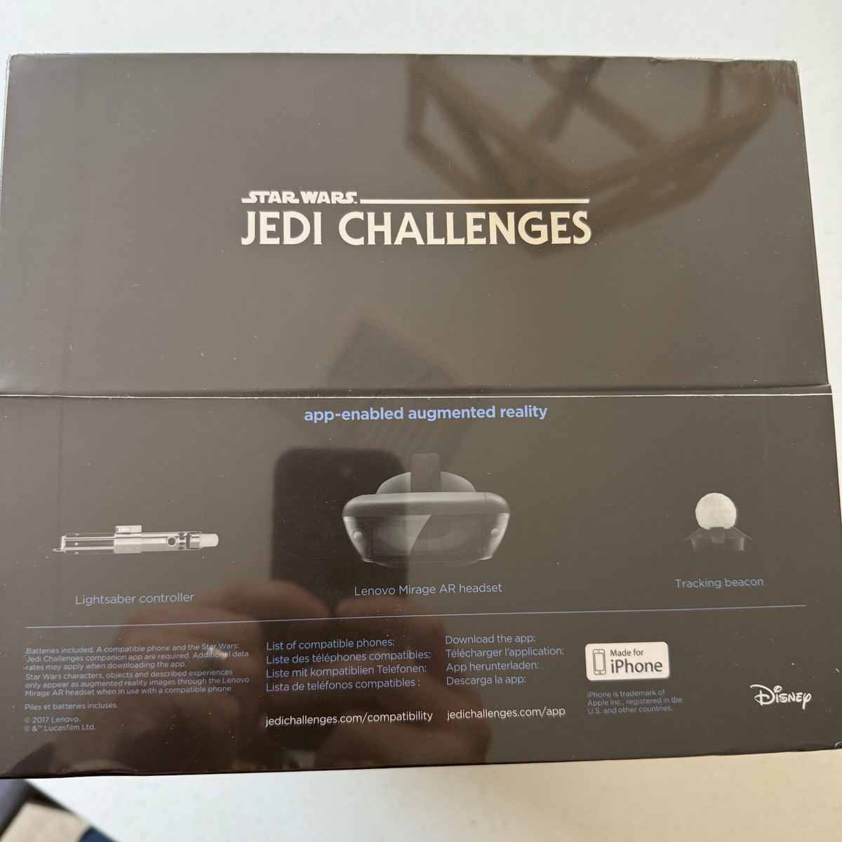 Lenovo Star Wars Jedi Challenges VR Headset Black for sale