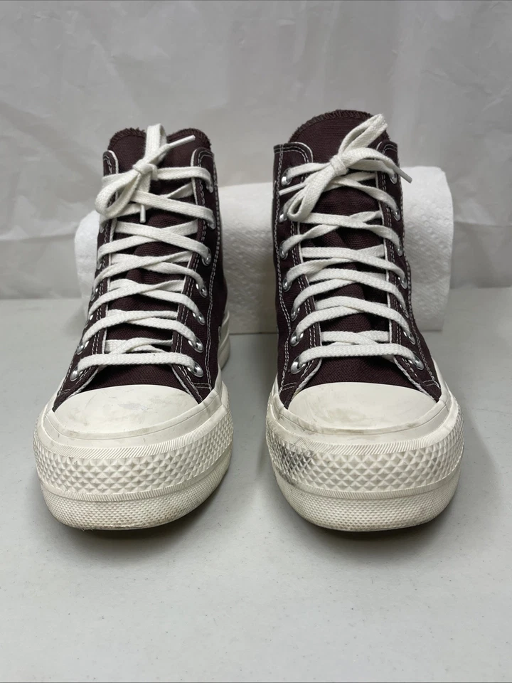 Zapatos Converse para mujer A08174C CTAS Lift Platform Evolution talla 7 marrón SP EXC Foto 4 de 4