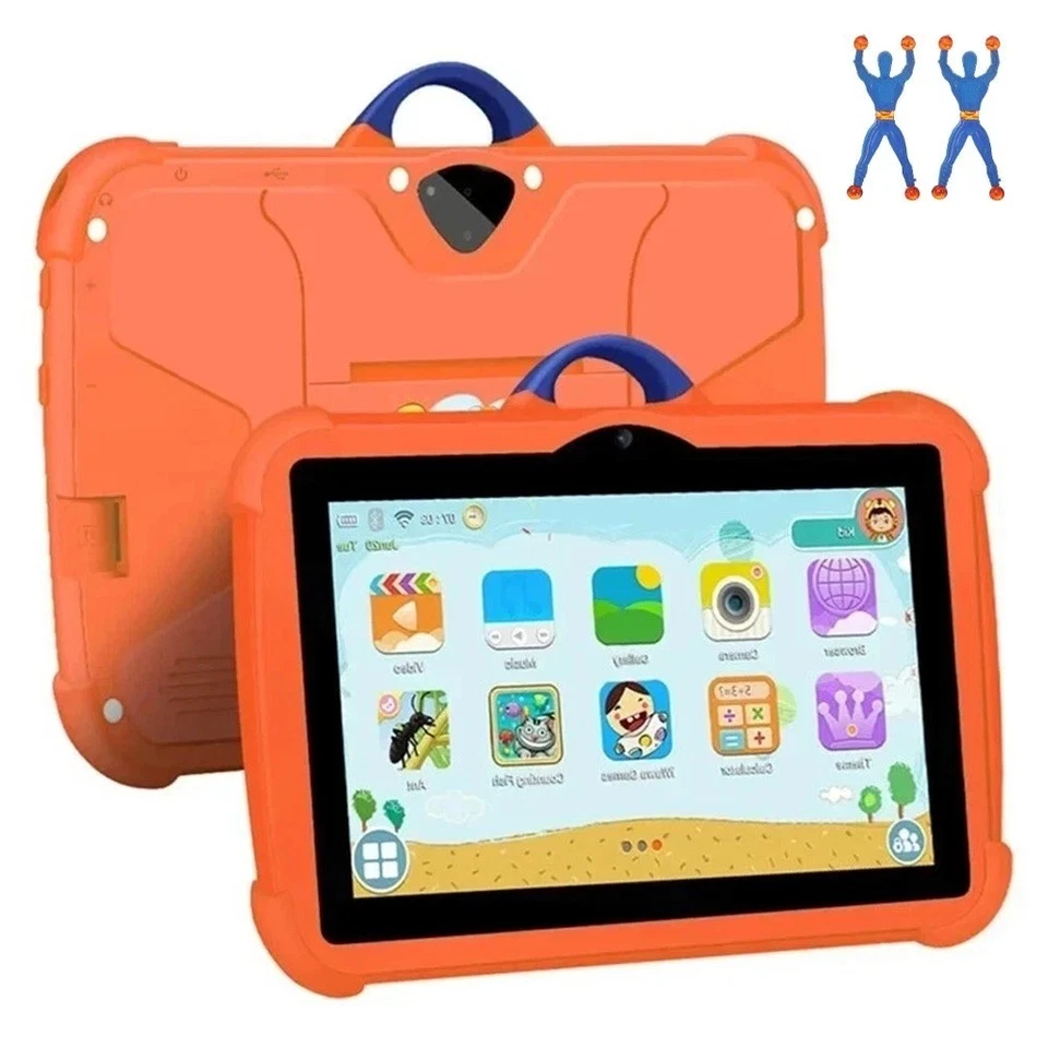 NEW Kids Tablet 7 Inch, Android, 4GB+64GB Storage, Bundle, WIFI, Free Case 2025 - Image 4 of 4