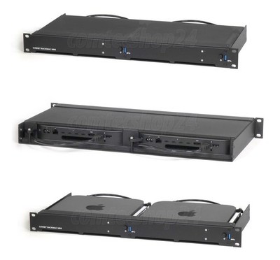 SONNET RackMac mini, 1U für (2) Mac mini, 2014+2018+M1 RACK-MIN-2XA