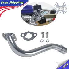 Exhaust pipe For Predator 196cc 212cc Honda GX160 GX200 Coleman CT200U Mini Bike
