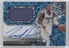 2016-17 Panini Spectra Rookie Jersey Neon Blue 29/99 Kris Dunn #139 Auto s3g
