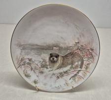 Royal Doulton Decorative Plate Country Life The Otter Bone China