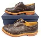 Tricker's Bourton Country Shoes 10.5 EU 45 Dark Brown Genuine Leather Near New