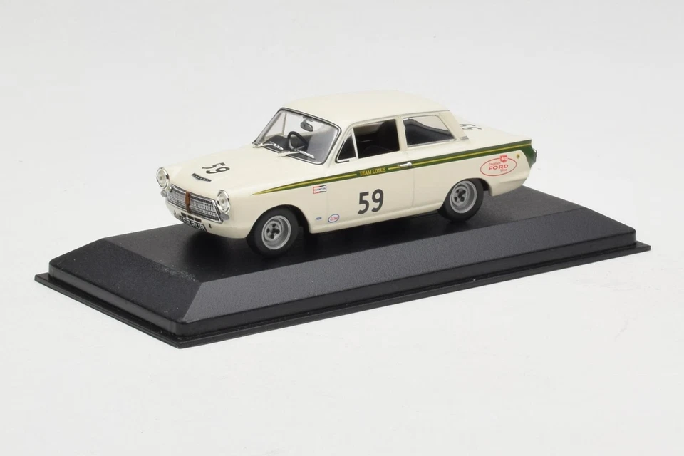 400648259 Ford Lotus Cortina Mk1 #59 J. Clark / R. Parsons Sebring 1964 Minicham - Immagine 2 di 4