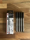 Marabu Graphix Fineliner Line Pens Pack Of 4 Black Marker New