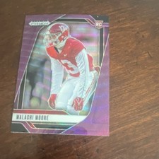 Panini 2025 Prizm Draft Picks Malachi Moore Rookie #4 Alabama Football Card