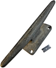Large Antique Galvanized Dock Mooring Cleat 14.75 Heavy Duty Boat Ship Pier 10lb