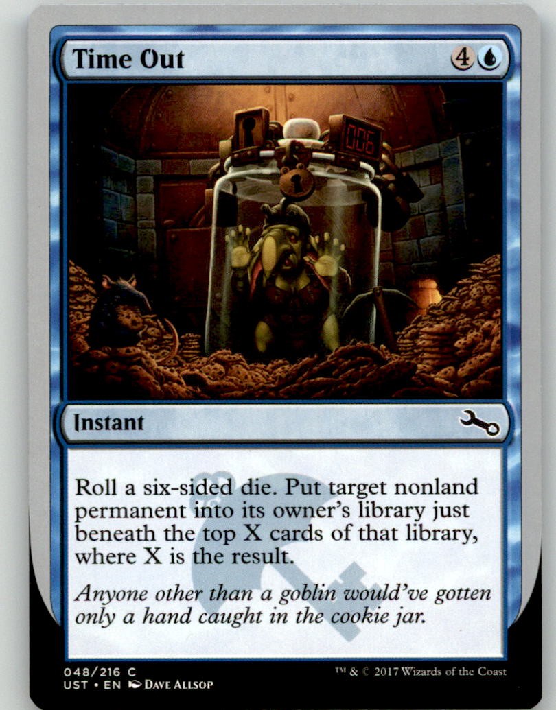 Time Out 48 Common Unstable Magic: The Gathering Lightly Played