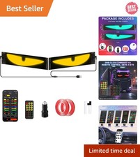 Devil Eyes Light for Cars, 2-Pack LED Eyes for Car Windshield with Perfect