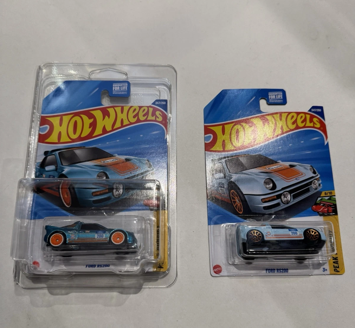 Hot Wheels Ford RS200 Super Treasure Hunt STH Peak Pursuit | eBay