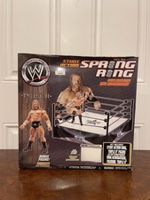 2009 WWE Jakks Pacific Spring Ring Exclusive Triple H Figure Playset ULTRA RARE