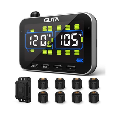#ad GUTA Trailer Tire Pressure Monitoring System RV Tire Pressure Monitor with 8... $331.08
