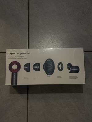 Dyson Supersonic Hair Dryer HD08 Iron/Fuchsia with 5 Magnetic
