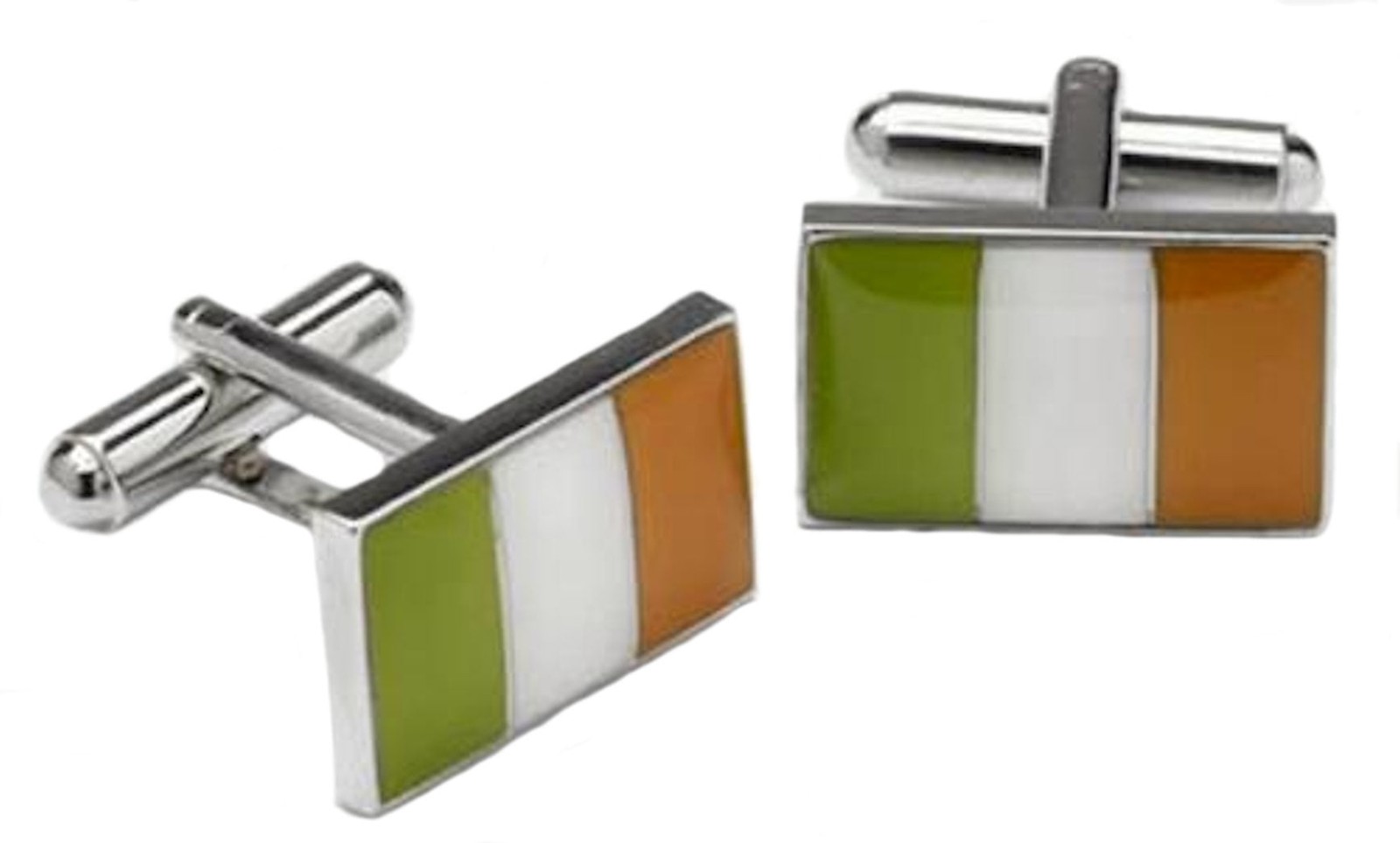 Ireland Flag Cufflinks Gift Boxed