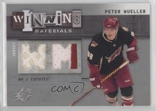 2009-10 SPx Winning Materials Peter Mueller #WM-PM o4e