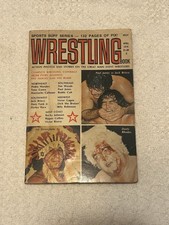Wrestling Book April 1974 Sports Buff Series Dusty Rhodes, Harley Race, Brisco