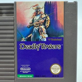 Deadly Towers (Nintendo NES, 1987) Cartridge Only