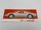 FERRARI DINO 206 GT 1967 EARLY SALES BROCHURE | PROSPEKT | OFFICIAL NUMBER 15/67