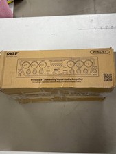 Pyle PTA62BT 750 Watt 6 Channel Compact Wireless Bluetooth Home Audio Amplifier