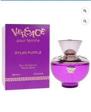 Versace Dylan Purple 3.4oz Edp Spray For Women New In Box 