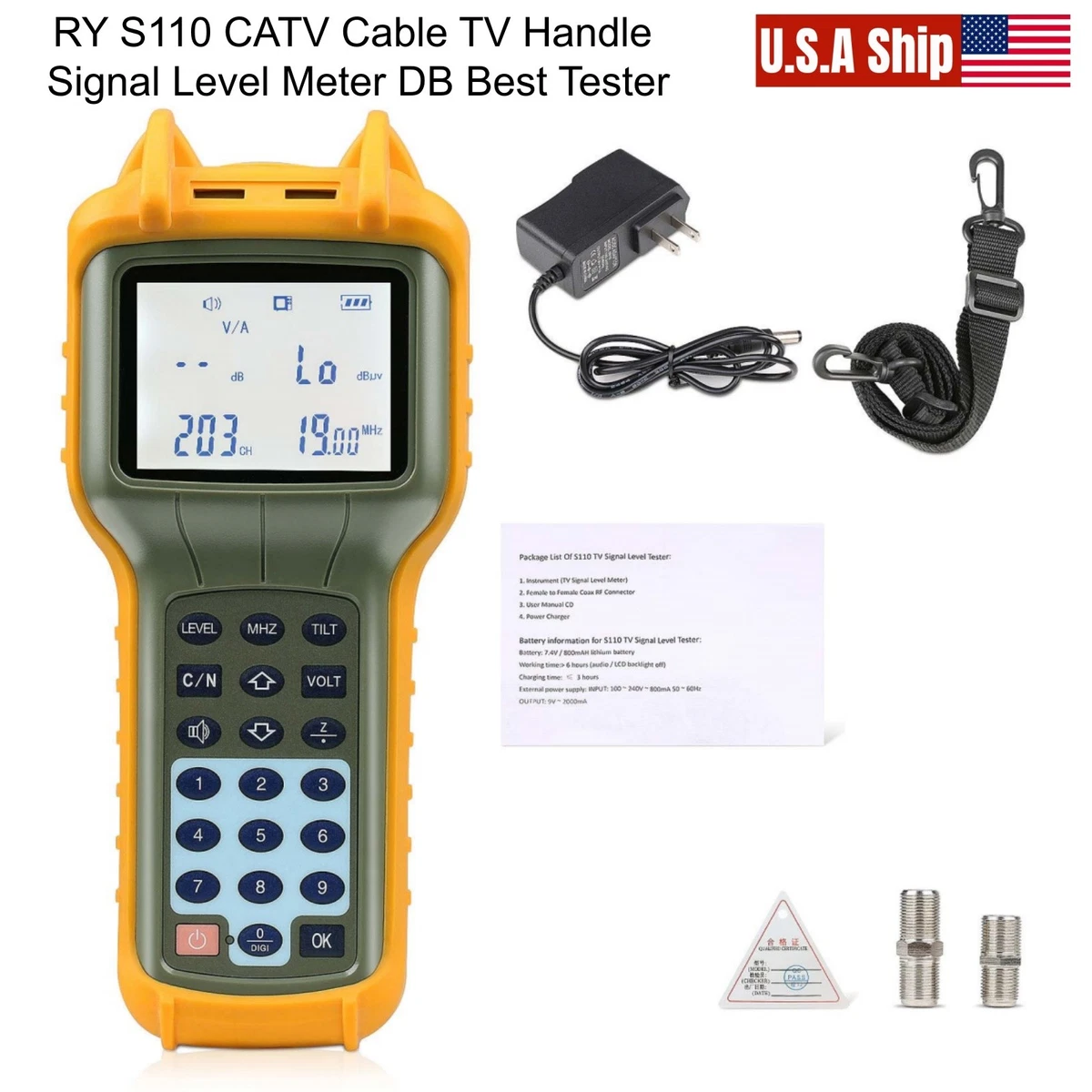 Test Equipment Signal Level Meters for sale - eBay