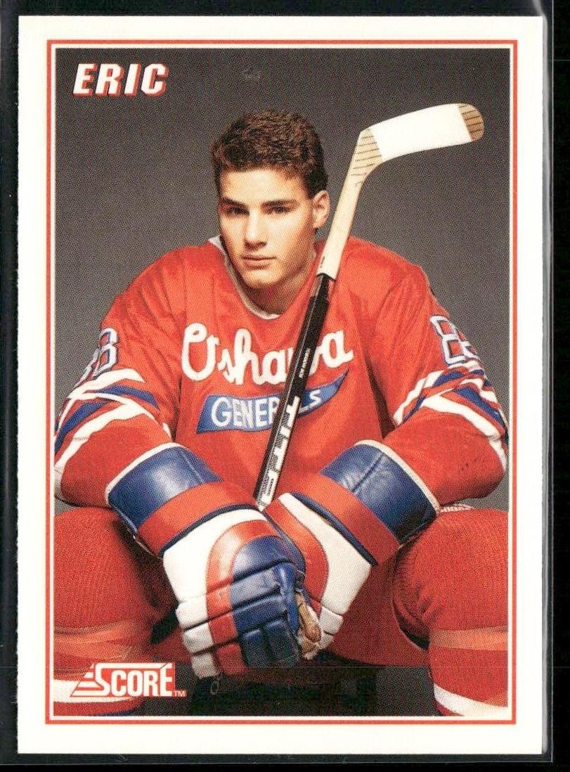 1990-91 Score American Eric Lindros Eric Lindros Bonus Cards #B2 Oshawa Generals