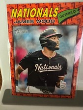 2026 Topps Heritage James Wood Color of the Year '77 Border /77