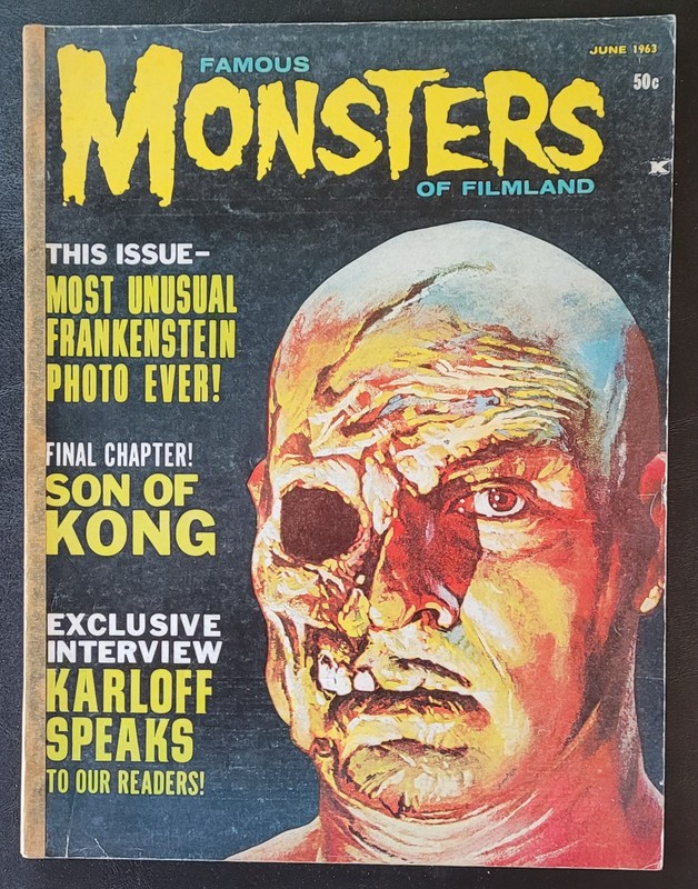 FAMOUS MONSTERS OF FILMLAND #23 June 1963, Warren Publishing (One Owner)