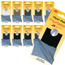 KLEIBER FLEXI PATCH elastische Aufb&uuml;gelflicken 15x20cm stretch B&uuml;gel Flicken