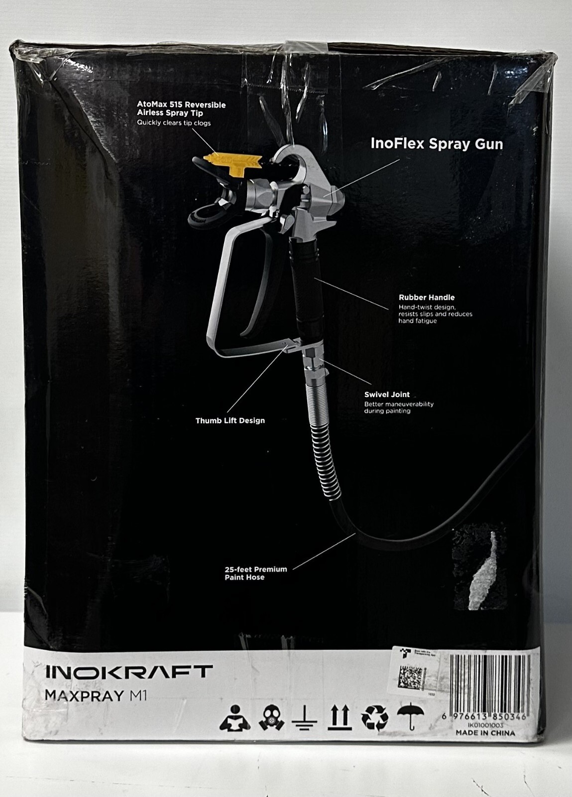 MaXpray M1 Airless Paint Sprayer, Highly Efficient ThinningFree