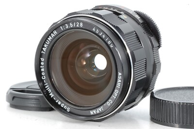 Asahi Pentax Super Multi Coated Takumar 28mm f/3.5 M42 SMC [MINT