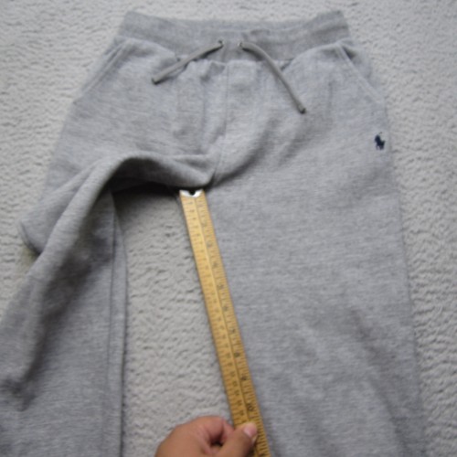 Polo Ralph Lauren Pant Boys L Gray Performance Jogger Sweat Fleece Casual Preppy - Picture 6 of 12