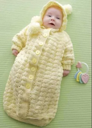 Crochet baby bunting pattern new arrivals