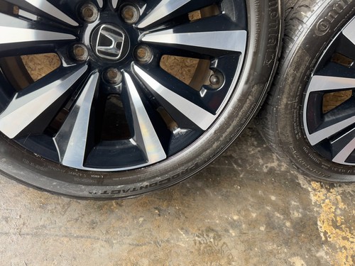HONDA CIVIC EX-L 22-24 OEM WHEEL RIM 17" 17X7 W/ TIRE 215/50R17 91H SET OF 4 22K - Picture 12 of 24