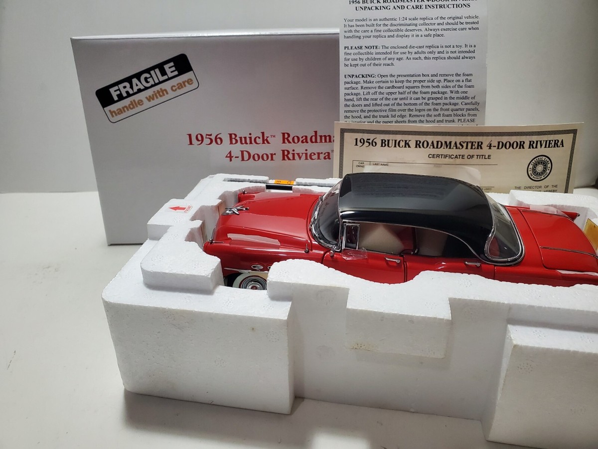 Danbury Mint 1956 Buick Roadmaster Riviera 4-Door Hardtop 1:24