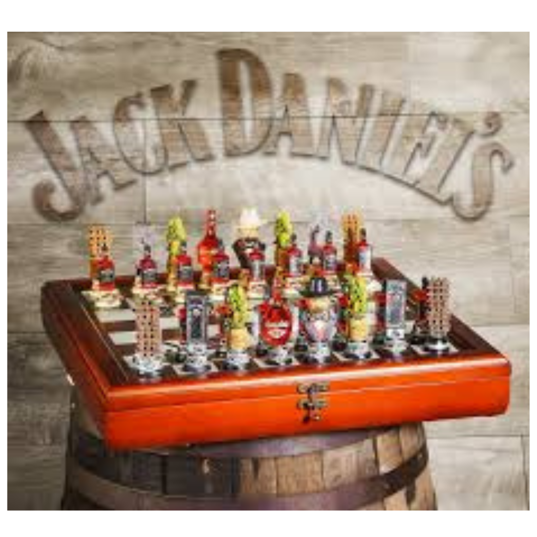 Jack Daniels Lynchburg Chess Set - Game Room - Old No. 7