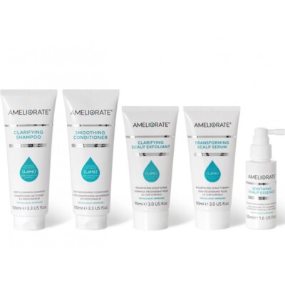 Ameliorate Kopfhautpflege Regime Kit 5 Produkte klinisch erprobt versiegelt Geschenkpackung